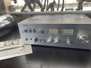 Yamaha Ca - 710 Natural Sound Stereo Amplifier Vintage Made In Japan