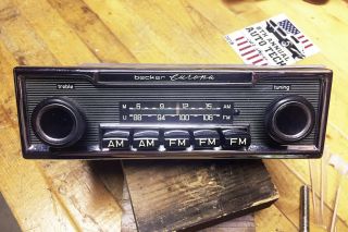 " Plays Like " Vintage Becker Europa Am/fm Radio Including Speaker