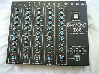 Simmons Sds 8 Electronic Drums System Vintage Drum Brain Machine -