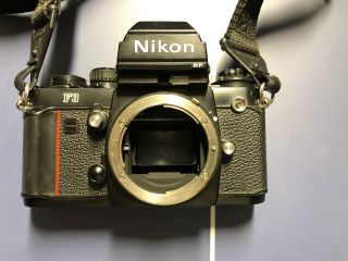 Vintage Nikon F3 Film Camera W/ High - Point,  Lenses,  And Other Accessories