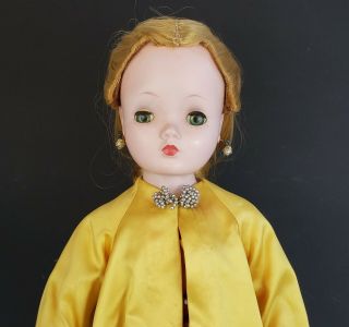 Vintage 20 " Madame Alexander Cissy Doll W/opera Dress 1