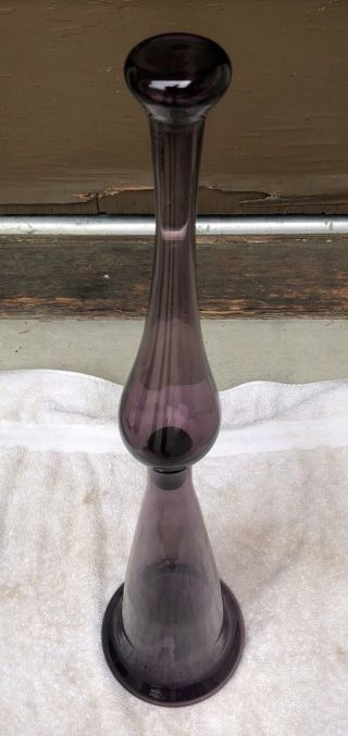 Vintage Blenko Glass Decanter