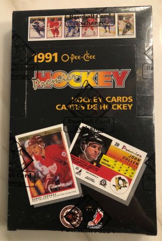 1990 - 91 Opc O - Pee - Chee Premier Hockey Wax Box Bbce Vintage Psa 10 Jagr ?