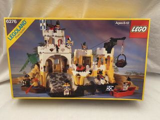 Lego Pirates 6276 Eldorado Fortress 100 Complete W/ Box & Instructions