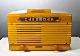 Antique Garod Vintage Catalin Tube Radio Model 6au1
