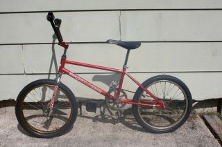 Spirit Redline MX - II BMX Bike,  Estate Find,  Vintage,  Red 2