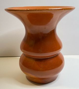 Vintage Catalina Island Pottery Red Clay Vase Toyon