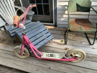 Vintage Freestyle Gt Zoot Scoot Scooter Ultra Rare Pink