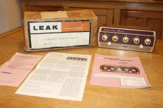 Leak Point One Stereo Vintage Valve Pre Amplifier -