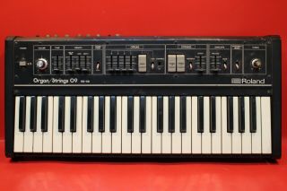 Vintage Roland Rs - 09 Organ Strings 09 Synthesizer Keyboard U852 200219