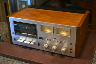 Vintage Pioneer Model Ct - F9191 Cassette Tape Deck (video Link Attached)