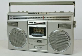 Panasonic Rx - 5100 Vintage Stereo Cassette Boombox Japan 80 