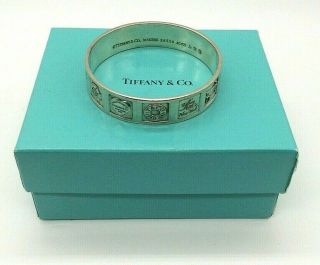 Authenticated Vintage Tiffany & Co.  925 Sterling Silver Ladies Bangle Bracelet,