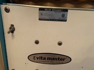 Vintage Vita Master Massage Wooden Roller Butt Massage Quack Medicine Fat Burner 3