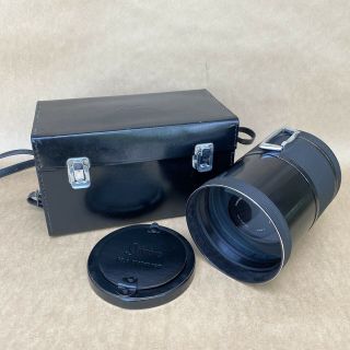 Spiratone Mirror - Ultratel 500mm 1:4 Lens - Canon Fd Mount - W/ Case - Vintage
