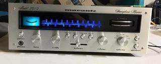 Vintage Marantz 2010 Stereo Receiver W/ Led Upgraded Dial Lamp