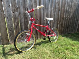 1980’s Vintage Red Coca - Cola Promotional Old School Bmx Bicycle