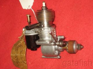 Vintage Herkimer Ok 49 Gas Spark Ignition Model Airplane Engine