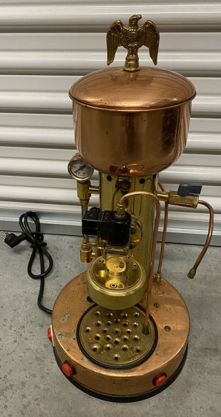 Elektra Espresso Copper Vintage Machine