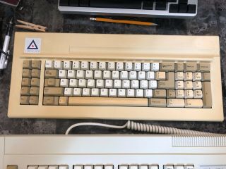 Vintage Leading Edge Dc - 2014 Mechanical Keyboard Blue Alps Switches Read