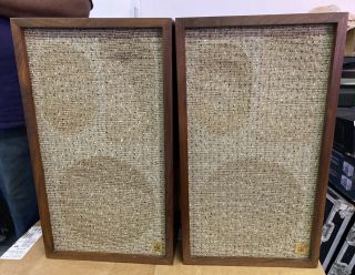 2 - Ar2a Acoustic Research Early Vintage Collectible Speakers