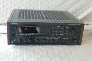 Vintage Sony Str - Gx9es Spontaneous Twin Drive Am - Fm Stereo Receiver |working|