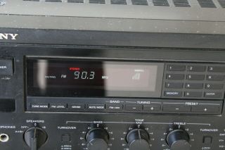 VINTAGE Sony STR - GX9ES Spontaneous Twin Drive AM - FM Stereo Receiver |WORKING| 2