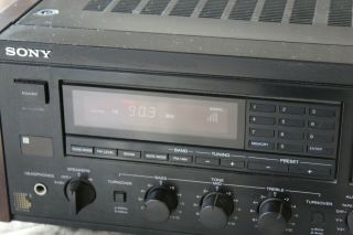 VINTAGE Sony STR - GX9ES Spontaneous Twin Drive AM - FM Stereo Receiver |WORKING| 3
