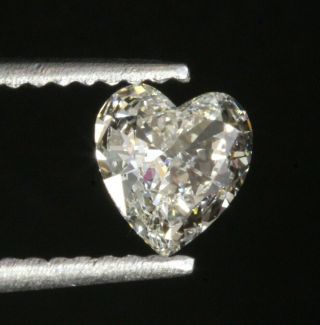 GIA certified.  39ct VS2 J loose brilliant heart cut diamond estate vintage 3