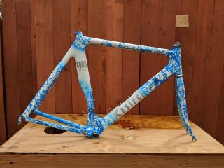 Vintage Kestrel 4000 Carbon Spectra Road Bike Frame Set 60cm - Custom Paint