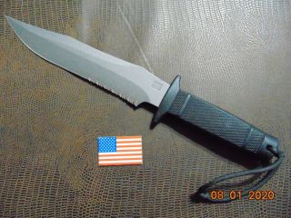 Vintage Pristine Sog Tigershark Navy Seals Knife The Preferred Carry