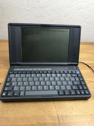 Vintage 1993 Hp Omnibook 300 Made In Usa