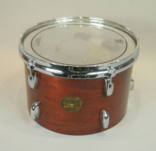 Gretsch Vintage 8x12 Tom Drum Stop Sign Badge Walnut Model 4415