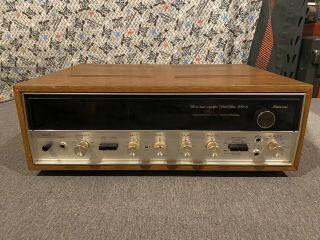 Vintage Sansui Am/fm Stereo Tuner Amplifier 5000a Wood Case