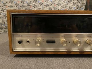 Vintage Sansui AM/FM Stereo Tuner Amplifier 5000A Wood Case 2