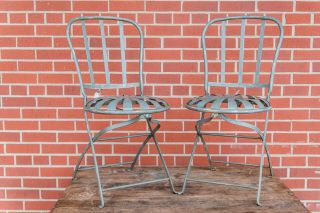 Vintage French Bistro Chair Set