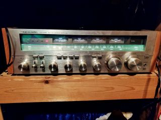 Vintage Realistic Sta - 2080 Am/fm Stereo Receiver 80 Wpc Rare Silver Face Monster