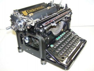 Antique 1934 Underwood Model 6 Vintage Typewriter 4266065 - 11
