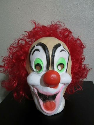 Cesar Merry Clown Mask 1980 Halloween Resurrection Rare Vintage Vinyl Don Post