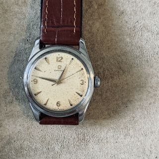 Vintage Omega Watch Explorer Style Dial. 3