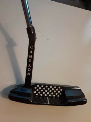 Vintage Titleist Scotty Cameron Newport 2 Tei3 Long Neck Putter Right 34 " Cover