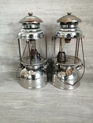 Vintage 2x Hasag 351 Pressure Lamp Lanterns (no Petromax,  Optimus,  …