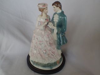Royal Worcester Figurine 1999 " The Betrothal " Rw4756 A Very Rare Limited Edition