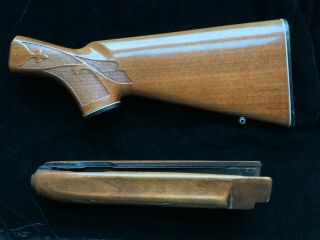Vintage Remington Model 7400 742 740 Bdl Walnut Stock Forearm Fore End Set