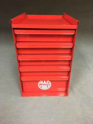Vintage Small 5 - Drawer Side Hanging Side Toolbox Mac Tools - Snap - On?