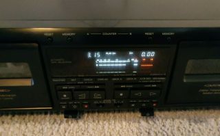 Vintage Sony Tc - We805s High End Dual Cassette Deck,  With Pitch Control