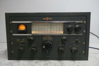 Collins 75a - 1 Vintage Ham Radio Receiver (lights/powers Up)