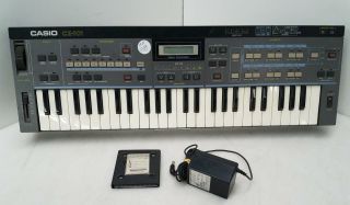 Vintage Casio Cz - 101 Synthesizer Keyboard