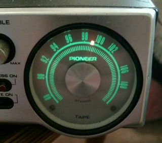 Vintage Pioneer Kp - 500 Tuner Car Stereo Radio Cassette Player