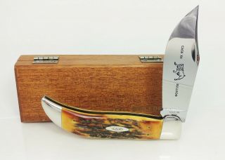 Vtg Case Xx Usa 5172 1965 - 1969 Stag Bulldog Large Folding Knife Orig Box